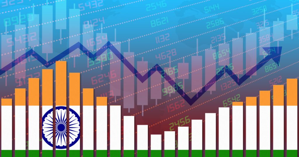 1._Strong Economic Growth •_India's economy